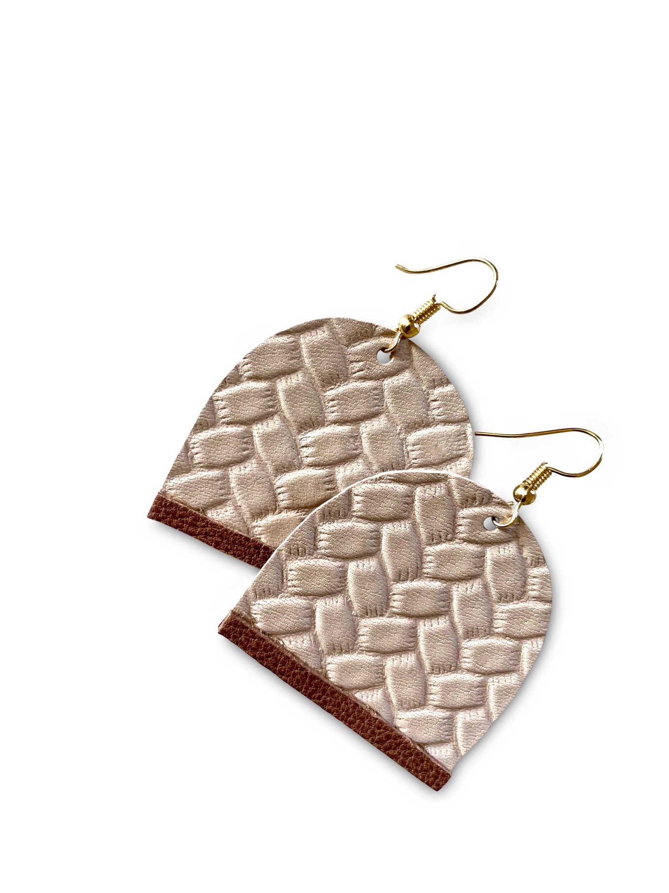 Handcrafted Premium Set of 6 Pairs Pure Leather Earrings by Ulftaaz
